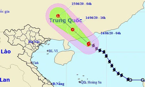 Bão số 1 không vào Việt Nam, Bắc Bộ và Bắc Trung Bộ mưa giông
