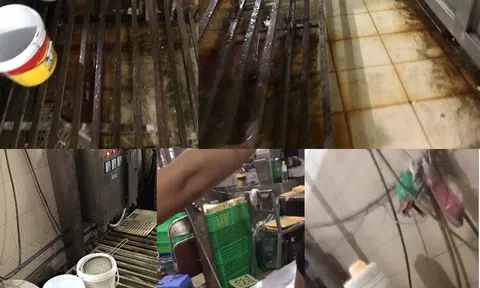 Bắc Từ Liêm (Hà Nội): Cận cảnh “công nghệ” làm kem không đạt tiêu chuẩn mang nhãn hiệu Tràng Tiền