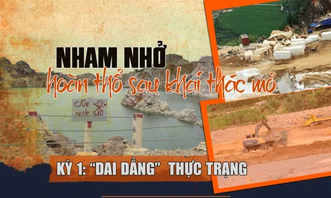 Nham nhở hoàn thổ sau khai thác mỏ - Kỳ 1: "Dai dẳng" thực trạng