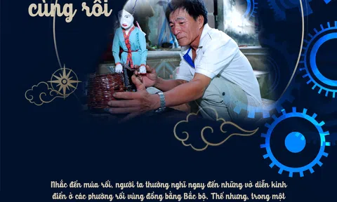 Lão nông gần 30 năm thức, ngủ cùng rối