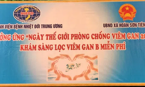 Tiên Du – Bắc Ninh: Khám xét nghiệm sàng lọc miễn phí viêm gan B cho người dân thôn Móng