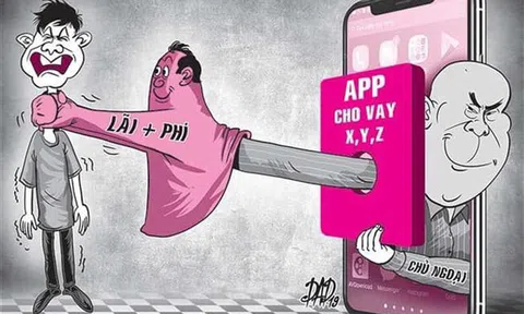 Cảnh giác khi vay tiền qua App với lãi suất “cắt cổ”