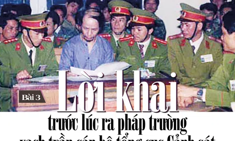 TS.Dương Thanh Biểu và những âm hưởng tình người trong phá án -  Bài 3: Lời khai trước lúc ra pháp trường vạch trần cán bộ tổng cục cảnh sát