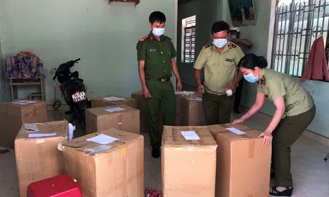 Tiếp tục phát hiện 24.000 khẩu trang y tế không rõ nguồn gốc tại một cơ sở kinh doanh không phép