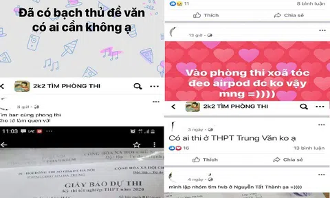 Ngã ngửa với các chiêu trò trên Facebook của sĩ tử 2002 trước kì thi THPT