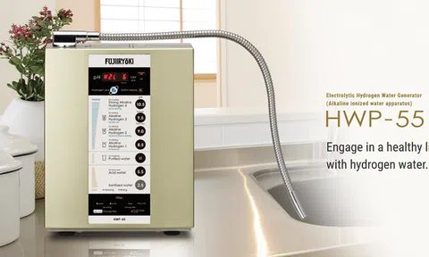 Máy lọc nước ion kiềm Fujiiryoki HWP 55 siêu tiết kiệm và giá mềm