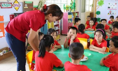 Một số chính sách mới đối với giáo viên mầm non