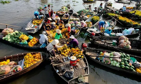 Chợ nổi miền Tây Nam Bộ: Nét văn hóa độc đáo nhất