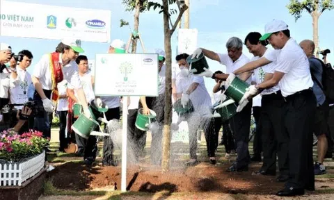 Vinamilk và hành trình 9 năm trồng cây góp phần chống biến đổi khí hậu, ô nhiễm môi trường
