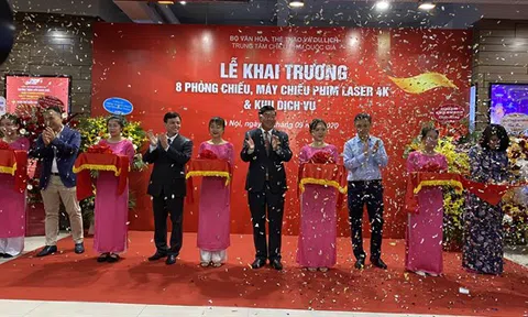 Trung tâm Chiếu phim Quốc gia khai trương 8 phòng chiếu, máy chiếu laser 4k