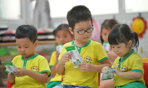 Chương trình sữa học đường: Cha mẹ yên tâm thấy con vui, khỏe