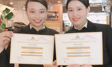 Sinh viên Viện Phát triển Quản lý Singapore (MDIS) đạt giải Nhất và Nhì Cuộc thi Pha chế Cocktail Singapore 2020
