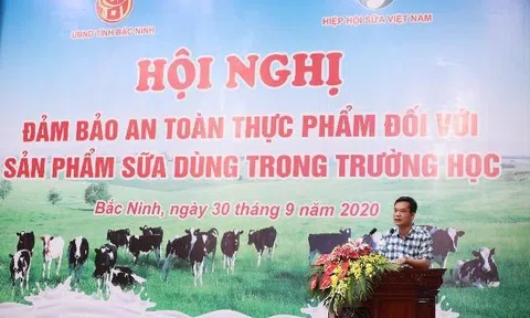 Công tác đảm bảo an toàn thực phẩm cho sản phẩm sữa dùng trong trường học được quan tâm