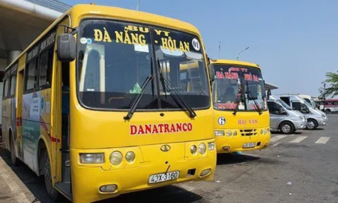 Từ 1/10, xe buýt liền kề Quảng Nam không được vào nội thành Đà Nẵng
