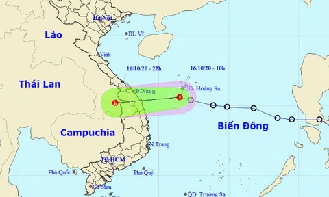 Áp thấp nhiệt đới di chuyển “thần tốc”, đổ bộ vào miền Trung trong chiều tối nay