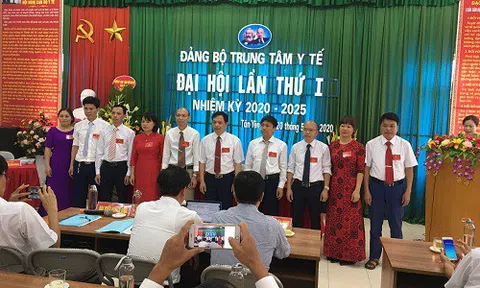 Đảng bộ Trung tâm Y tế huyện Tân Yên tổ chức Đại hội Đảng bộ lần thứ I, nhiệm kỳ 2020-2025