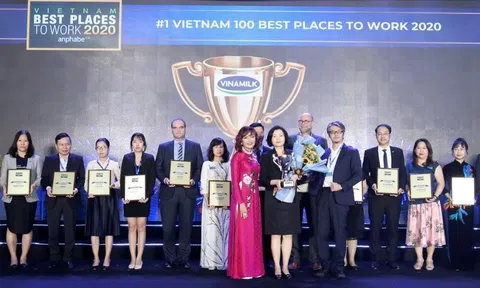 Vinamilk lần thứ 3 liên tiếp được bình chọn là nơi làm việc tốt nhất Việt Nam