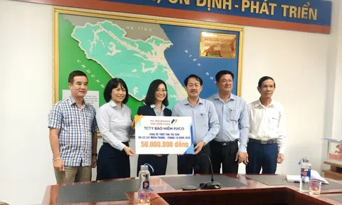 PJICO ủng hộ gần 1 tỷ đồng tiếp sức miền Trung vượt bão lũ