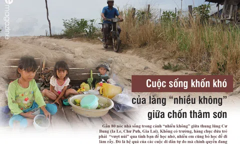 Cuộc sống khốn khó của làng "nhiều không" giữa chốn thâm sơn