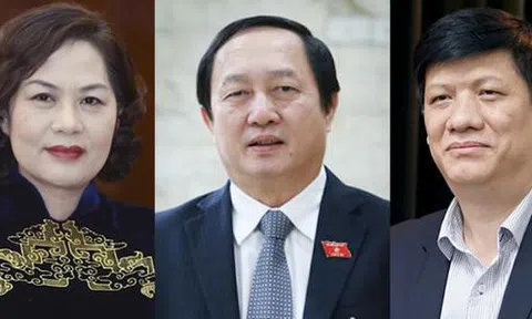 Phê chuẩn bổ nhiệm 2 Bộ trưởng và Thống đốc Ngân hàng Nhà nước