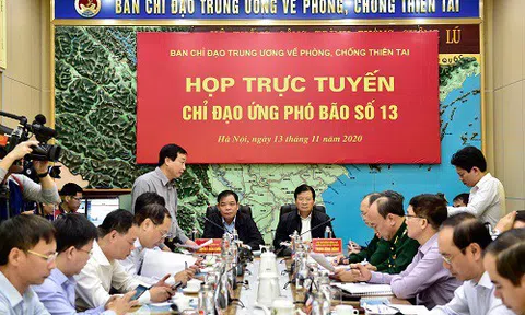 Bão số 13 rất khó dự báo, phải hết sức cảnh giác