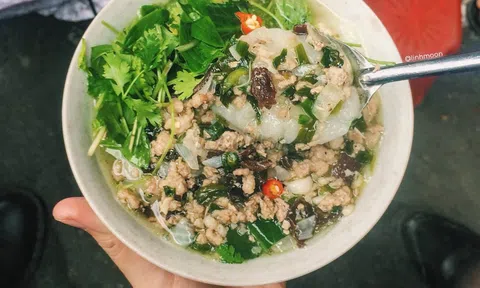 Bánh đúc nóng – Hương vị đặc trưng của mùa đông Hà Nội