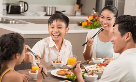 Hạnh phúc giản dị những bữa cơm nhà