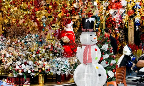 Hàng Mã rực rỡ sắc màu đón Noel