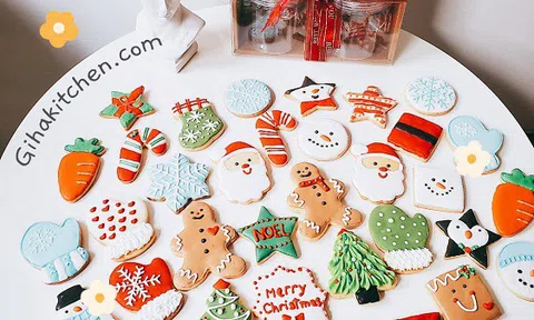 Làm bánh quy Noel độc nhất thị trường