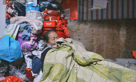 "Khu ổ chuột" giữa lòng Hà Nội những ngày lạnh nhất từ đầu mùa