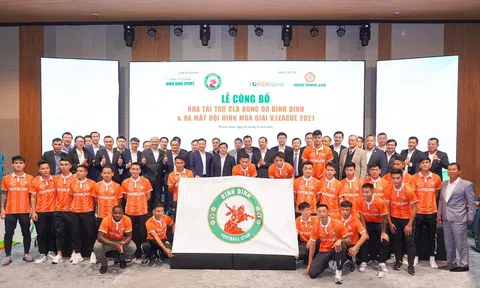 Topenland và Hưng Thịnh Land tài trợ 300 tỷ cho CLB bóng đá Topenland Bình Định trong 3 mùa giải V.League 2021 - 2023