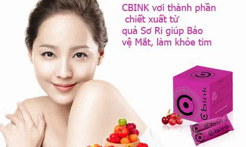 CBINK với thành phần chiết xuất từ quả Sơ Ri giúp Bảo vệ Mắt, làm khoẻ tim và giúp tăng vòng 1
