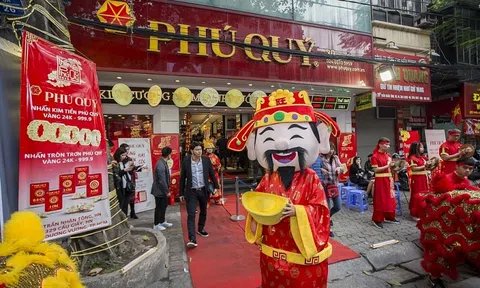 Càng gần ngày Vía Thần tài, giá vàng càng giảm