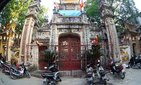 Chùa Hưng Ký: Ngôi chùa gốm sứ độc đáo của Hà Nội