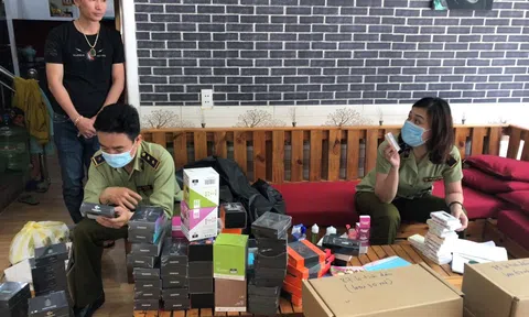 Đà Nẵng: Quản lý thị trường tạm giữ gần 3.500 đơn vị thuốc lá điện tử và linh phụ kiện