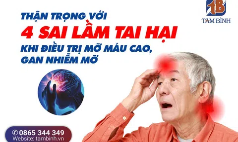 Thận trọng với 4 sai lầm tai hại khi điều trị mỡ máu cao, gan nhiễm mỡ