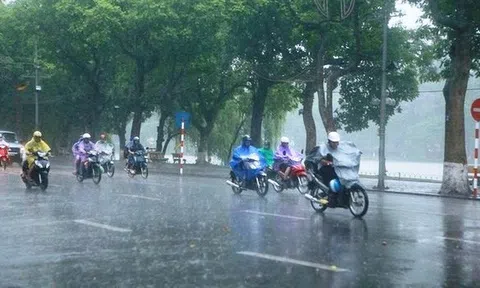 Miền Bắc chuyển lạnh kèm mưa dông