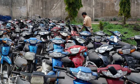 Công an phường Dịch Vọng thông báo tìm chủ phương tiện
