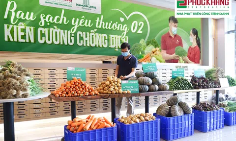 Phúc Khang Corp: Mang rau sạch “yêu thương” đến với cư dân