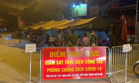 Công an quận Bắc Từ Liêm: Sáng tạo trong xử lý vi phạm phòng chống dịch