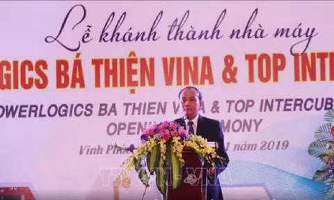Vĩnh Phúc: Khánh thành nhà máy sản xuất linh kiện điện tử vốn đầu tư của Hàn Quốc