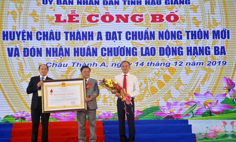 Hậu Giang: Huyện có 4 'Thị tứ' nhiều nhất cả nước về đích nông thôn mới