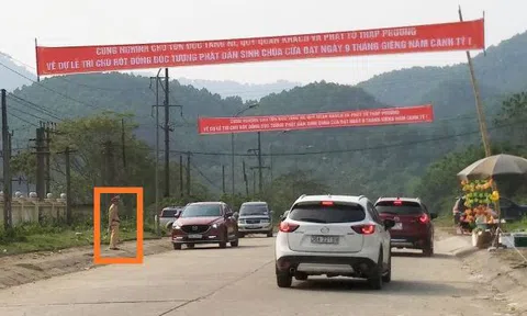 Thanh Hóa: Tình trạng đậu, đỗ xe tại đền Cửa Đạt mất an ninh trật tự dịp đầu xuân