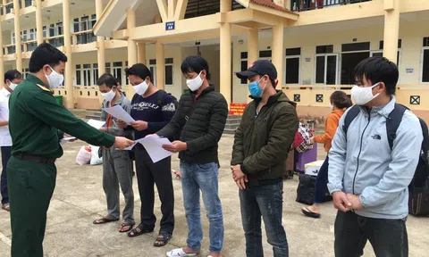 Ngọc Lặc - Thanh Hóa: 80 công dân hoàn thành thời gian cách ly