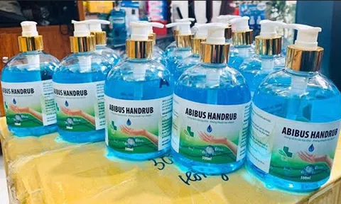 Chứa hàm lượng methanol vượt giới hạn cho phép, dung dịch rửa tay khô Abibus Handrub bị đình chỉ lưu hành