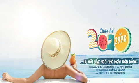 Bamboo Airways tung 'cơn lốc' vé máy bay chào hè giá ưu đãi từ 299K