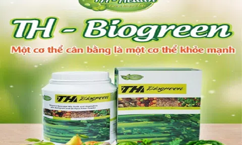 Th Bio Green - Cân bằng dinh dưỡng là nền tảng của sức khỏe cho mùa dịch