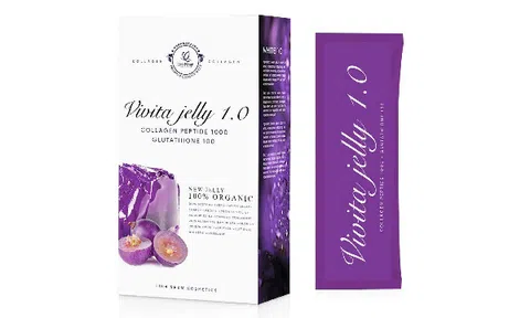 Thạch trắng da Vivita Jelly - siêu phẩm mới của Linh Nham cosmetics