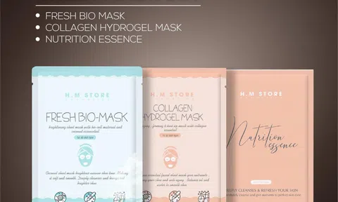 HM Store ra mắt bộ đôi mặt nạ Sheet Mask Set