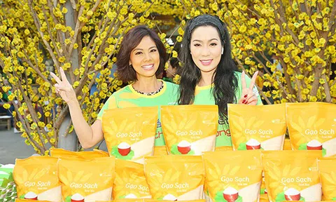 NSƯT Trịnh Kim Chi, Hồ Lệ Thu cùng Gạo Hoa Lúa 'Gắn kết yêu thương' trẻ em nghèo